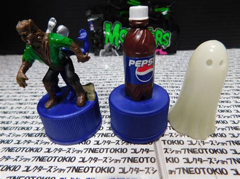 Yahooオークション Pepsi ペプシマン ボトルキャップ 4弾モンスター