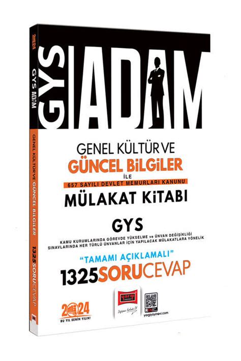 Yarg Yay Nlar Gys Adam Genel K Lt R Ve G Ncel Bilgiler