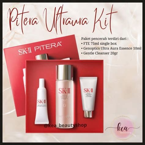 Jual SKII SK II SK2 SK II PITERA ULTRAURA ULTRA AURA KIT FTE 75ML