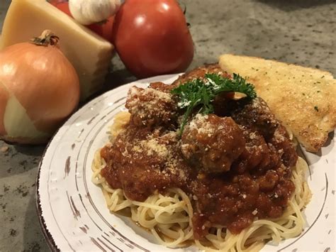 Homemade Spaghetti And Meatballs Farmhouse Eats