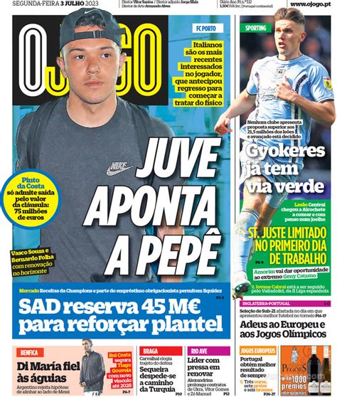 Fora De Jogo Capas Di Maria A Chegar K K No Marqu S O Regresso Do