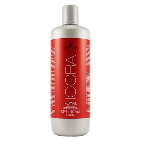 Schwarzkopf Igora Royal Loção Ativadora Ox 40 Vol 1000Ml Submarino