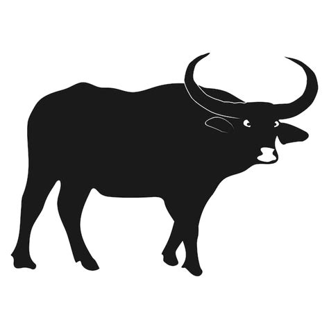 Premium Vector Buffalo Icon Vector Illustration Design