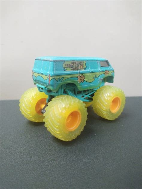 Hot Wheels Monster Jam Scooby Doo Mystery Machine Monster Truck Hobbies Toys Toys Games On