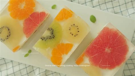 Fruit Jelly Cake Recipe