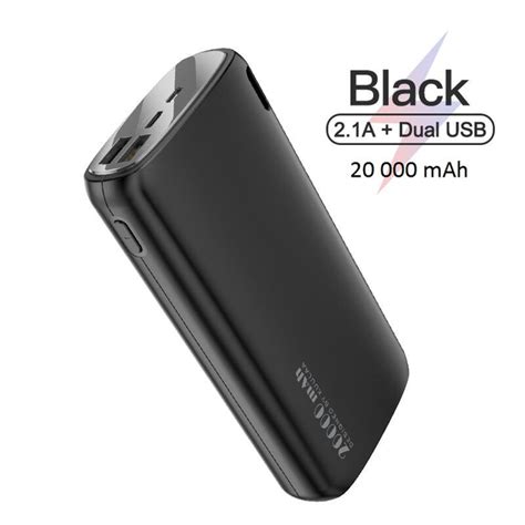 Power Bank Mah Kuulaa Kl Yd Macaron Usb Typec A Black