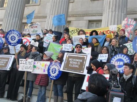 New York Legal Aid Lawyers Protest Ice Courthouse Arrests Workers World