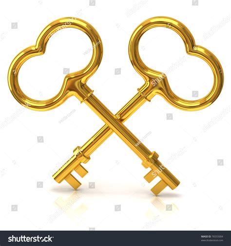 Two Golden Keys Stock Illustration 76533304 | Shutterstock