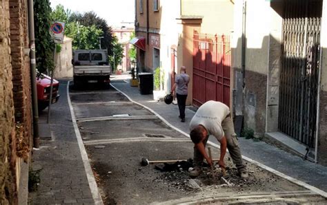 Genzano Via Imbastari Tornata Pedonale Dopo Anni Di Lavori E