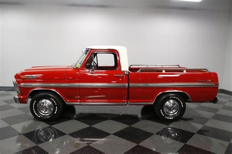 1972 Ford F 100 Ranger Xlt 71336 Miles Red Pickup Truck 428 Cobra Jet