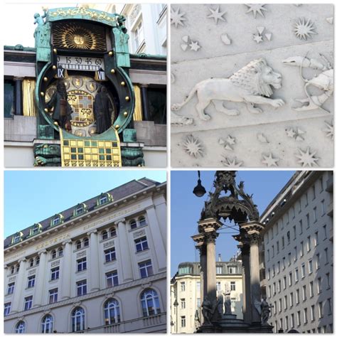 The Anker Clock (Ankeruhr) - Hotel Zipser Wien