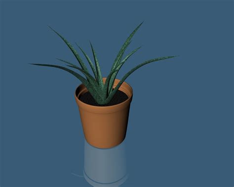Plant Free 3d Model Obj Free3d