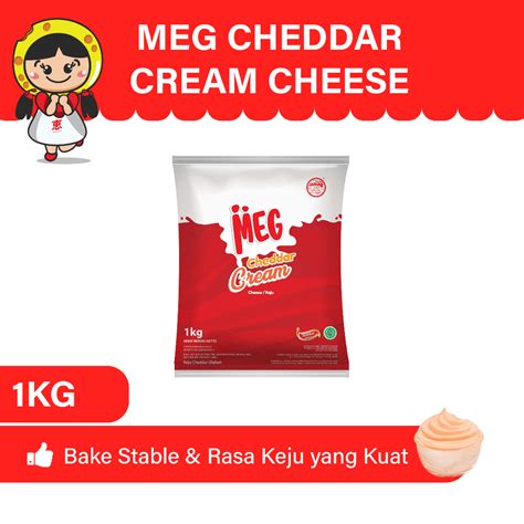 Jual Meg Cheddar Cream Keju Kg Shopee Indonesia