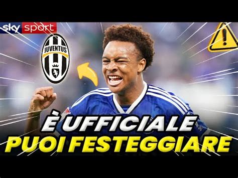 ULTIMO MINUTO CONFERMATO ORA NUOVO GIOCATORE DELLA JUVE ULTIME