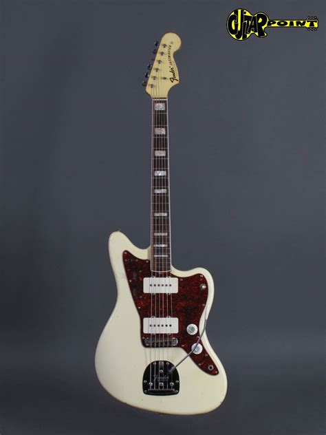 1969 Fender Jazzmaster Olympic White Wmatching Headstock