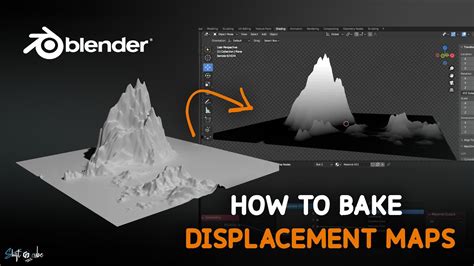 How To Bake Displacement Maps Blender Tutorial YouTube