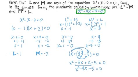 How To Find A Quadratic Equation Whose Roots Are Given Tessshebaylo