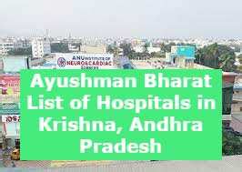 Ayushman Bharat List of Hospitals in Krishna, Andhra Pradesh