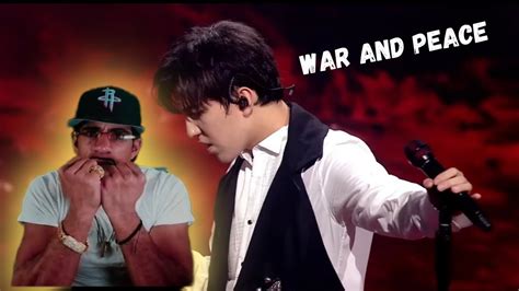 FIRST TIME REACTING TO DIMASH WAR PEACE RAPPER REACTION YouTube