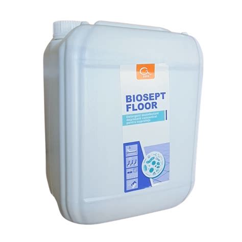 Biosept Floor Detergent Dezinfectant Concentrat Suprafete Litri