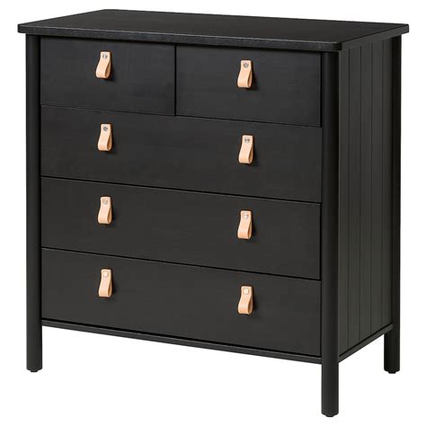 BjÖrksnÄs 5 Drawer Chest Black 3538x3538 Ikea