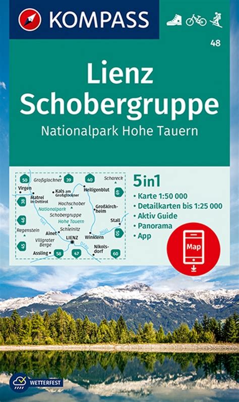 Kompass Wanderkarte Lienz Schobergruppe Nationalpark Von Kompass