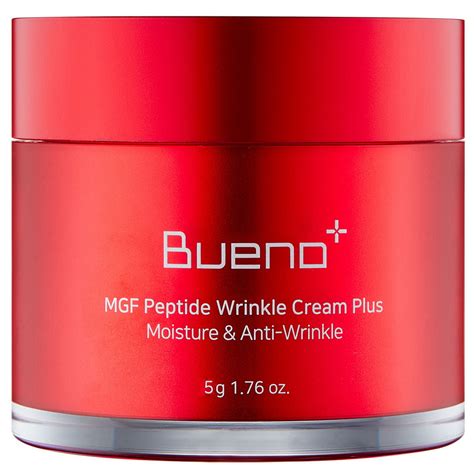 Миниверсия Крема для Лица с Пептидами Bueno MGF Peptide Wrinkle Cream ...