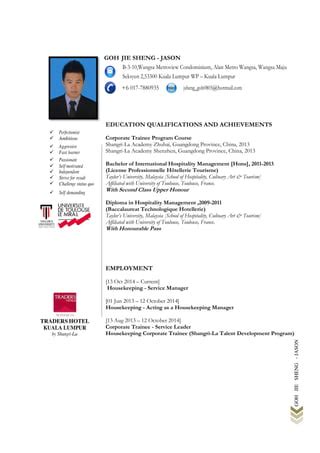 CV Goh Jie Sheng Jason PDF