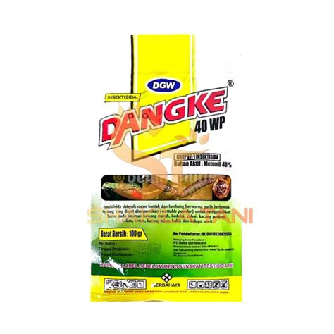 Jual Insektisida Dangke Wp Gram Shopee Indonesia