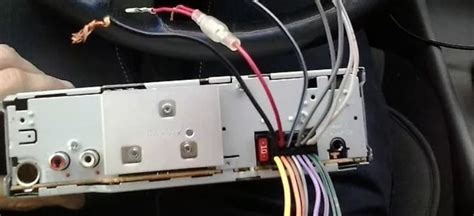 Схема для подключения магнитолы jvc