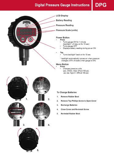 Winters Canada Digital Pressure Gauge DPG214 At 9000 Gandhi Nagar