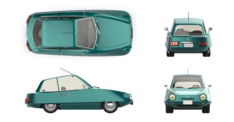 Old Mini Car Design On Behance