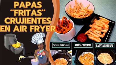 Papas Fritas En Air Fryer Crujientes Recetas Freidora De Aire