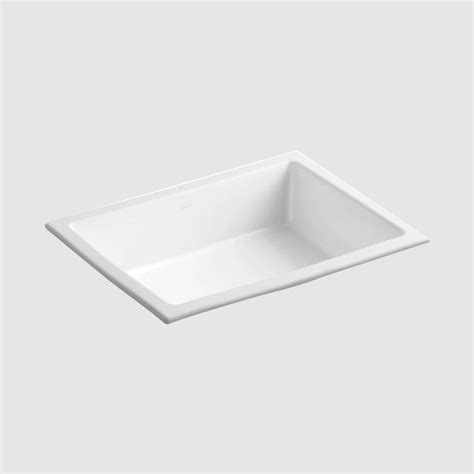 Kohler Verticyl Undermount Sink Roman Bath Centre