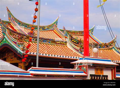 Malaysia Melaka Malacca Cheng Hoon Teng Chinese Temple Stock Photo