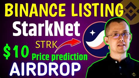 Strk Token Price Prediction Starknet Airdrop Starknet Price