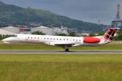 G Saji G Saji Embrear Erj Ep Loganair Be Flickr