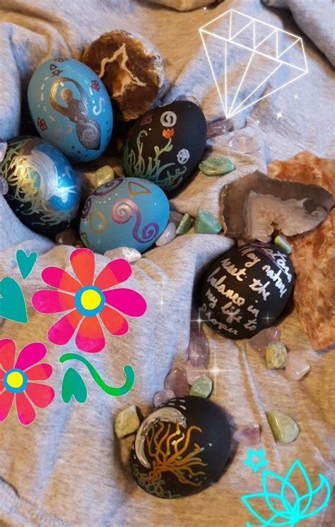 Decorated Eggs Egg Decorating Spring Equinox Altar Decorations