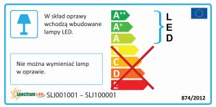 Lampa Meblowa Led Cabinet 5 3W 12V 3000K