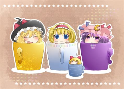 Kirisame Marisa Alice Margatroid Patchouli Knowledge And Shanghai