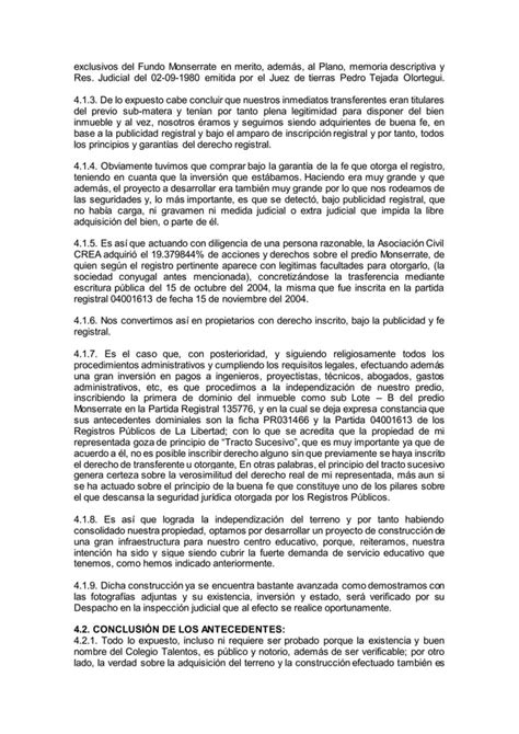 Modelo De Demanda De Indemnización Por Daños Y Perjuicios Pdf