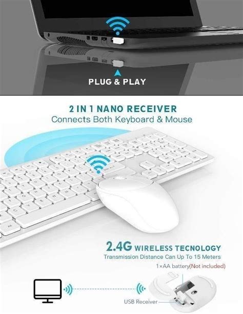 X8001 Wireless Keyboard And Mouse 2 4G Mouse Keyboard Wireless