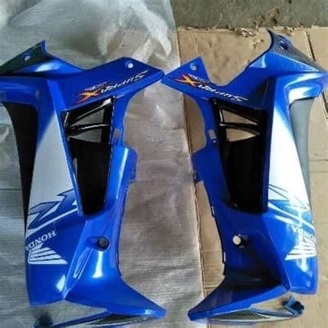 Jual Cover Body Depan Sayap Supra X Fi Batman Biru Di Seller