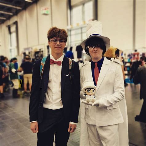 Self My Kaito Kid Cosplay At The Dokomi22 With Other Cosplayers In