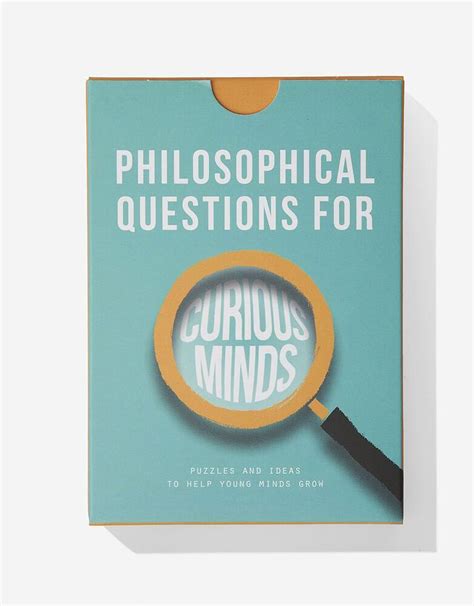 Philosophical Questions For Curious Minds Cards