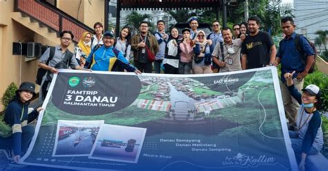 Dispar Gelar Event Wisata Jelajahi Danau Di Benua Etam Timeskaltim