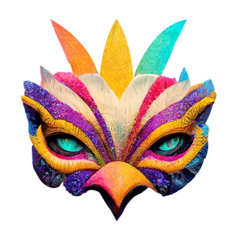 Mardi Gras Golden Carnival Mask And Beads Concept Mardi Gras Carnival Mask Mask Png