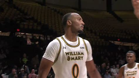 2023 24 William And Mary Mens Basketball Highlight Melt Vs Campbell