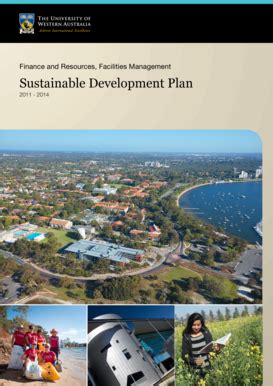 Fillable Online Is Uwa Edu Sustainable Development Plan Information