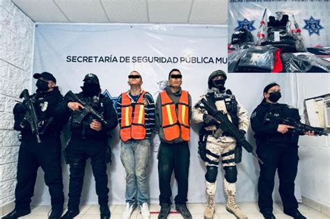 Caen dos con equipo táctico armas y camioneta robada en el Valle